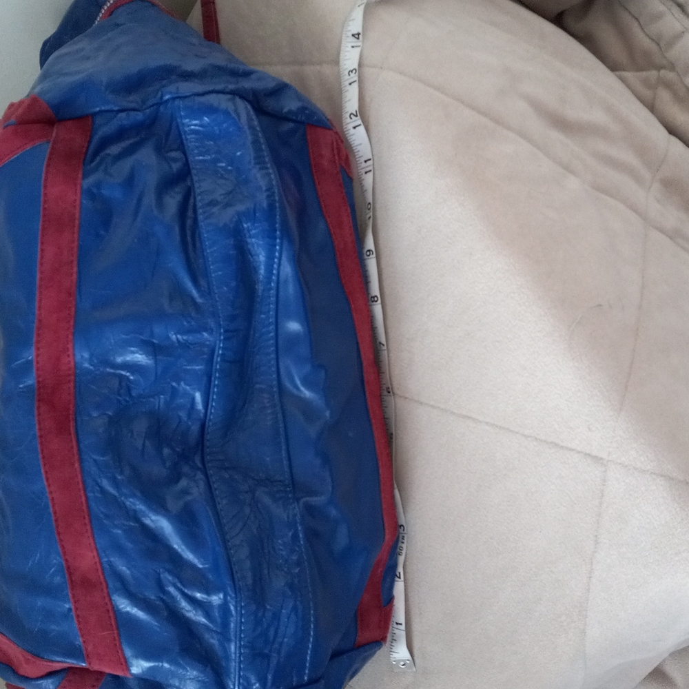 Isabel Marant Neway Day Hobo cobalt and maroon. Price FIRM - Picture 6 of 11